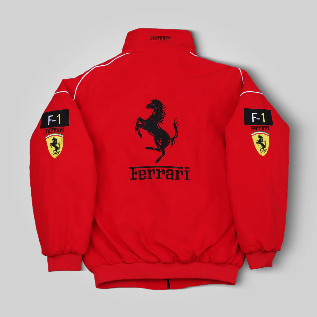 F1 Jacket Red Ferrari Racing Jacket