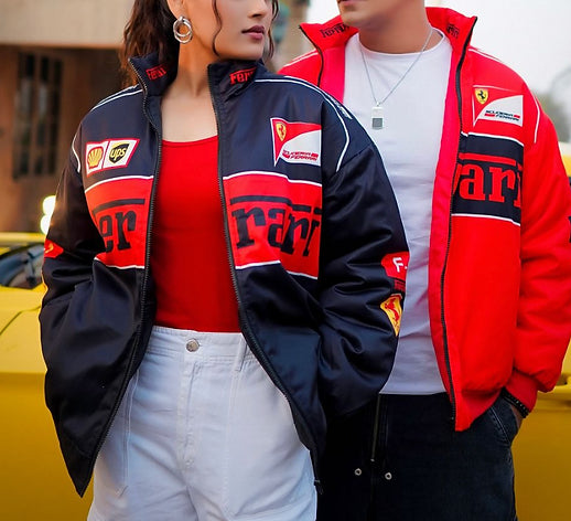 F1 Jacket Red Ferrari Racing Jacket