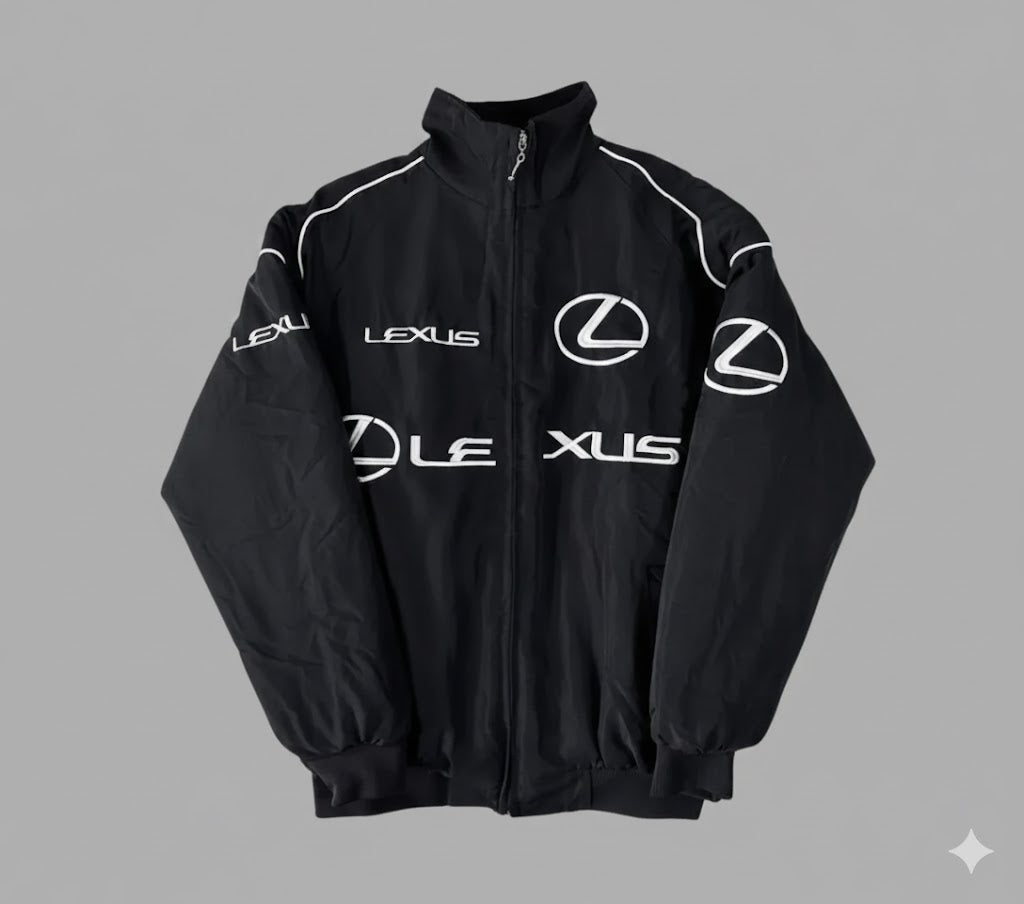 F1 Jacket Black Lexus Racing Jacket