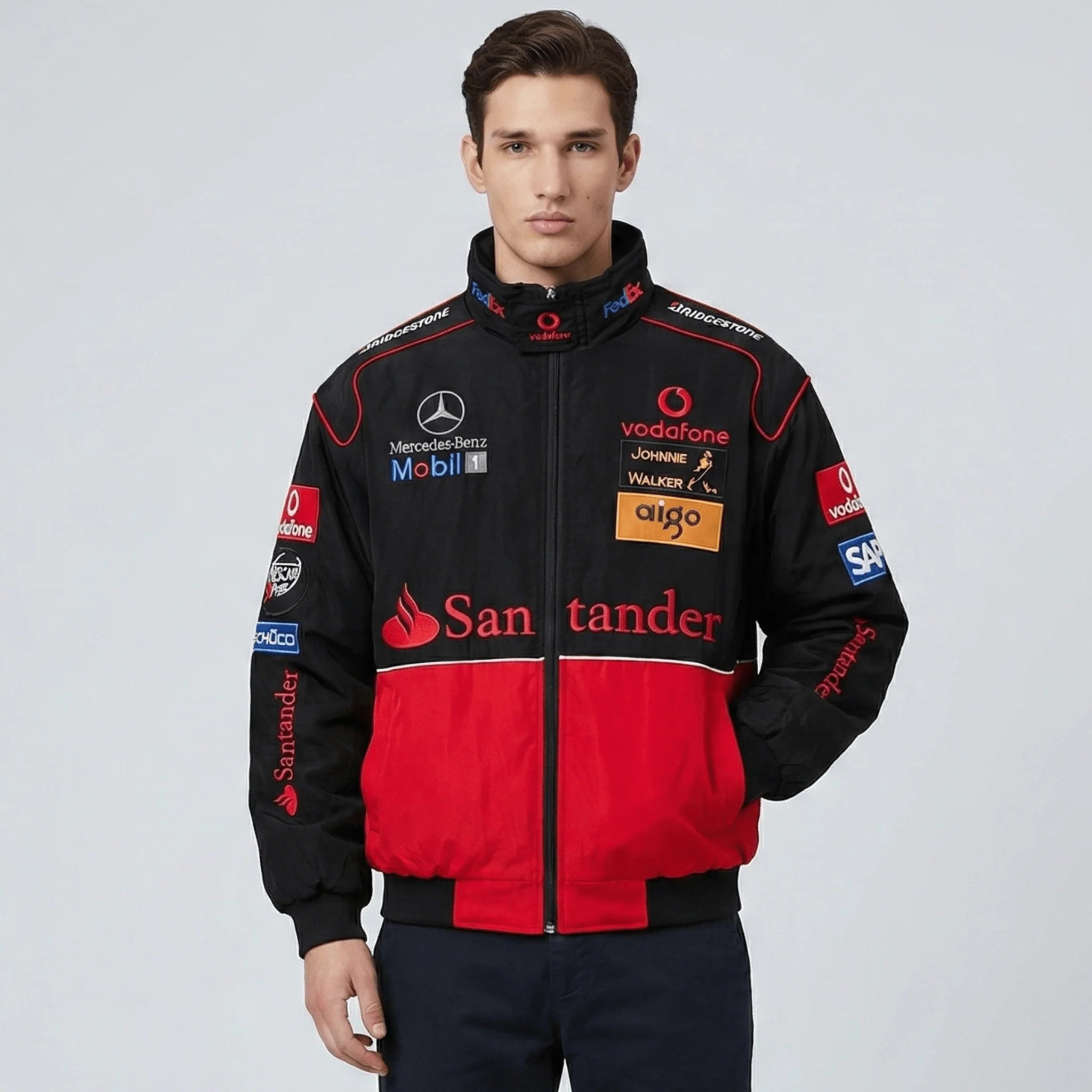 F1 Jacket Mercedes Santander Racing Jacket