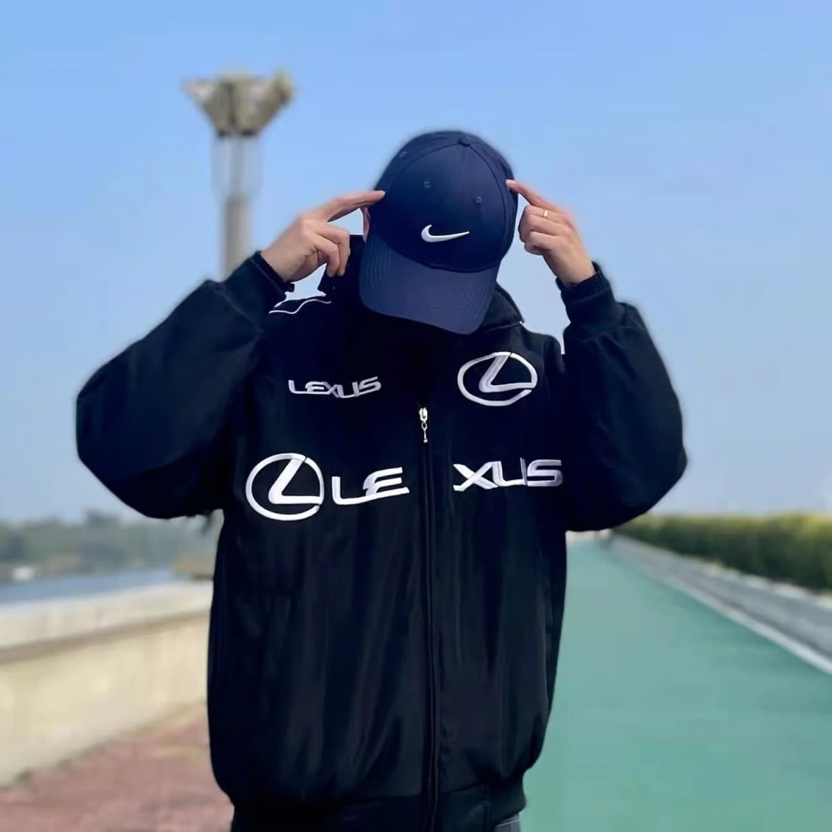F1 Jacket Black Lexus Racing Jacket